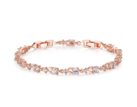 Fijne Rosé Gouden Armband