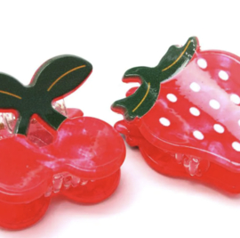 Kleine Haarklemmetjes Fruit 2 stuks