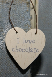 I  love chocolate