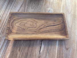 Teakhout rechthoek sushi bord