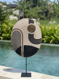 Kralenornament ovaal TELUK nr 11