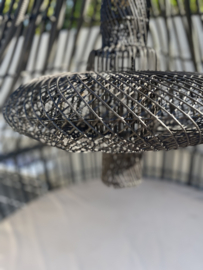 Rotan hanglamp Cylin nieuw Model zwart