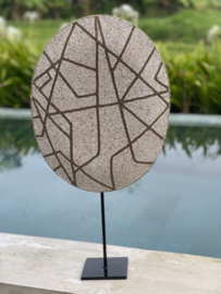 Kralenornament ovaal JEMBER nr 12