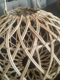 Rotan hanglamp Bola