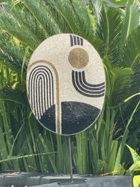 Kralenornament ovaal TELUK nr 11