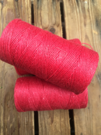 Linen thread red / linnen draad rood