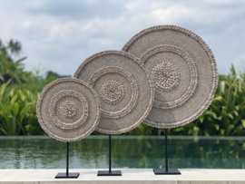 Kralen schelpen ornament KEDIRI  Beaded Schield model 7