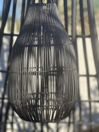Zwarte pendant 22 cm ø