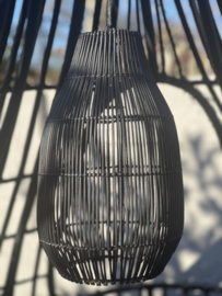 Zwarte pendant 22 cm ø