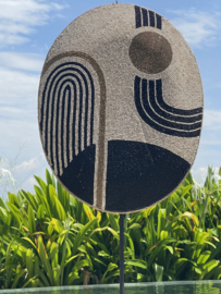 Kralenornament ovaal TELUK nr 11