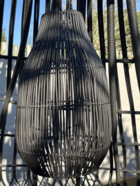 Zwarte pendant 22 cm ø
