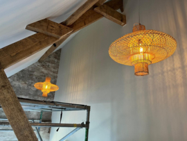 Rotan hanglamp Cylin nieuw Model