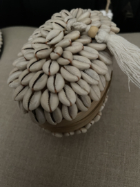 Cowrie ovaal mandje