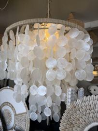 Capiz schelpen pendant 60cm ø