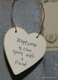 Happiness is time spent