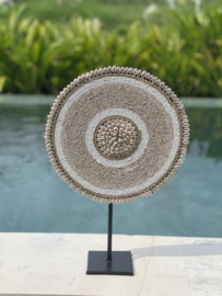 Kralen schelpen ornament Tabanan Beaded Schield model 8