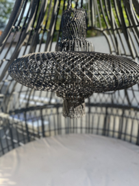 Rotan hanglamp Cylin nieuw Model zwart