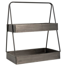 Metalen etagere