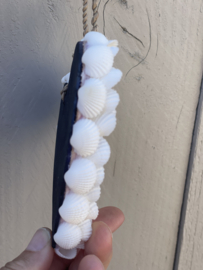 Hartje schelp bloem eenzijdig