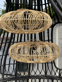 Rotan plafondlamp