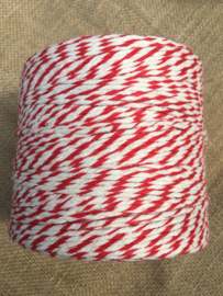 Keukentouw rood wit  500 gr