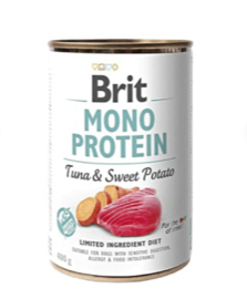 Brit Mono Protein Tuna & Sweet Potato 400gr