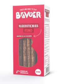 Bravoer Rund vleesstickies 200gr