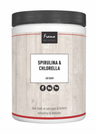 Spirulina & Chlorella Poeder 400 gram