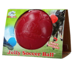 Jolly Soccer Ball 15cm Rood