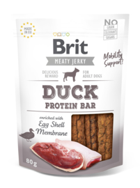 Brit Jerky Protein Bar Duck 80 gram