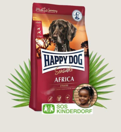 Happy Dog Supreme-Sensible Africa (Struisvogel) 12,5KG