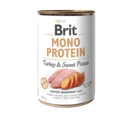 Brit Mono Protein Turkey & Sweet Patato 400gr