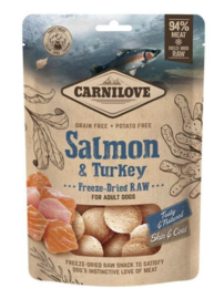 Carnilove freeze-dried Salmon&turkey