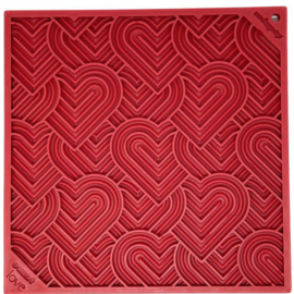 Sodapup lickmat heart large