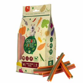 Garden Bites triple vegan sticks Meerkleurig M 15cm 12 stuks