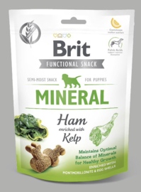 Brit Mineral Snack Semi Moist Ham (150gr)