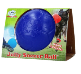 Jolly Soccer Ball 15cm Blauw