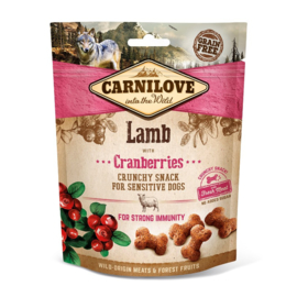 Carnilove Crunchy Snack Lamb with Cranberry 200gr