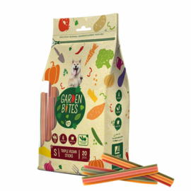 Garden Bites triple vegan sticks Meerkleurig S 13cm 20 stuks