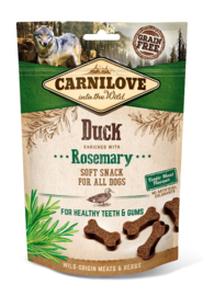 Carnilove Soft Snack Duck with Rosemary 200gr