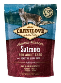 Carnilove Salmon Sensitive & Long Hair 400gr