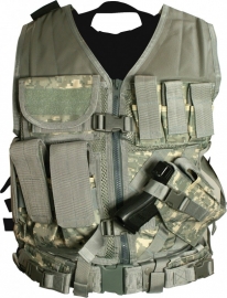 (2919) NcStar Tactical Vest - Digital Camo
