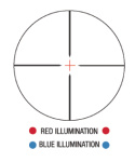 (9128) Konus Riflescope Konuspro 3-9x50 IR With Illuminated Reticle