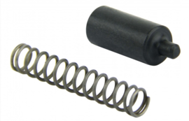 (1302) AR15 buffer retainer detent met veer