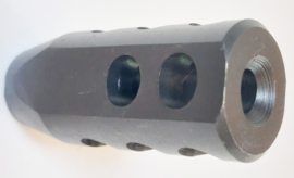 (1259) Sniper style Compensator  1/2"x28 TPI