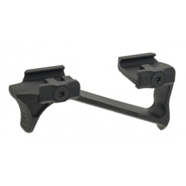 (2182) Schuine handgreep, Ultra Slim Angled Picatinny Foregrip