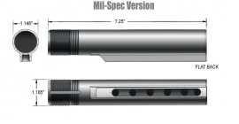 (3314) AR15 Carbine bufferbuis mil-spec.