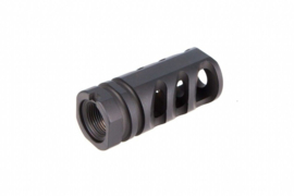 (8902) .308 / 7.62 Severe-Duty 3 Chamber Muzzle Brake M14x1mm LH