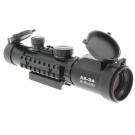 (9108) Konus Rifle Scope Konuspro AS-34 2-6x28