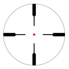 (9174) Vortex Crossfire II 1-4x24 AR Rifle Scope, V-Brite Recticle (MOA)